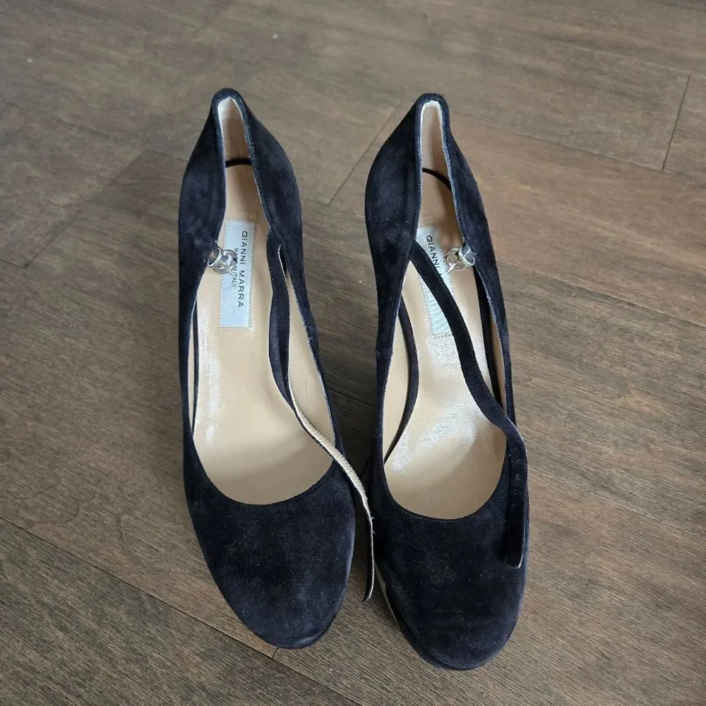 Gianni Marra Wedge Heels Shoes Size 40 9
